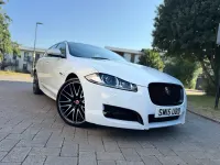 Used Jaguar XF R-Sport 2015 White Estate