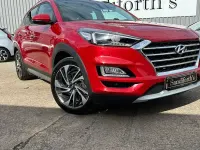 Used Hyundai Tucson Premium SE 177 HP (130 kW) 2019 Red SUV