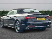 Used Audi A5 Cabriolet S-Line 200 HP (147 kW) 2022 Black Cabriolet