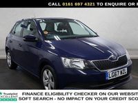 Used Skoda Fabia SE 75 HP (55 kW) 2017 Blue Hatchback