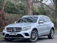 Used Mercedes GLC220 AMG line 170 HP (125 kW) 2018 Silver SUV