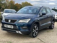 Used Seat Ateca Ecomotive 115 HP (84 kW) 2017 Blue SUV