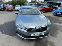 used Skoda Superb 1.5 SE TECHNOLOGY TSI DSG 5d 148 BHP IN GREY WITH 53,400 MILES AND A FULL S