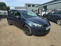Used VW Golf VI SE 2010 Blue Hatchback