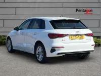 Begagnad Audi A3 108 HK (79 kW) 2023 Vit Sedan