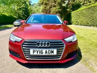 Used Audi A4 Design 150 HP (110 kW) 2016 Red Estate