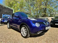 Used Nissan Juke N-Connecta 2017 Blue SUV
