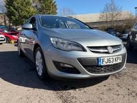 Used Vauxhall Astra 130 HP (95 kW) 2013 Silver Estate