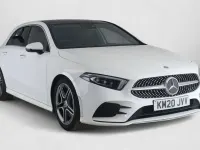 Used Mercedes A250 AMG Line Premium Plus 2020 White Hatchback