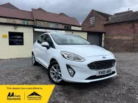 Used Ford Fiesta Zetec 100 HP (73 kW) 2019 White Hatchback