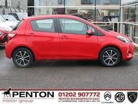 Used Toyota Yaris Hybrid 2019 Red Hatchback