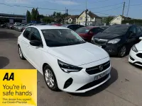 Used Vauxhall Corsa 102 HP (75 kW) 2020 White Hatchback
