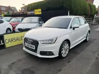 Used Audi A1 Sportback S-Line 116 HP (85 kW) 2018 White Hatchback