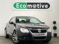 Used VW Eos SE 2009 Blue Cabriolet