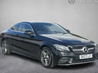 Used Mercedes C200 AMG line 184 HP (135 kW) 2023 Black Coupe