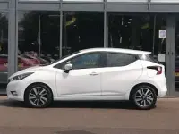 Used Nissan Micra Acenta 90 HP (66 kW) 2019 White Hatchback