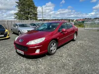 Used Peugeot 407 Sport 2009 Red Sedan