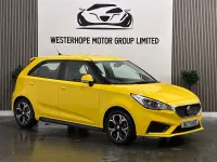 Used MG MG3 Excite 106 HP (77 kW) 2022 Yellow Hatchback