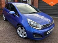 Used Kia Rio 107 HP (78 kW) 2012 Blue Hatchback