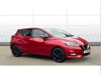 Used Nissan Micra Acenta 91 HP (66 kW) 2021 Red Hatchback