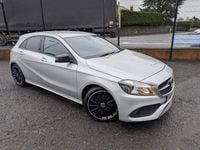 Used Mercedes A160 AMG line 102 HP (75 kW) 2017 Silver Hatchback