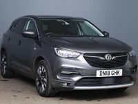 Used Vauxhall Grandland X Sport 2018 Grey SUV