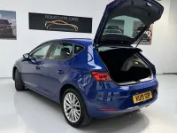 Used Seat Leon SE Dynamic 115 HP (84 kW) 2019 Blue Hatchback