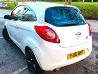 Used Ford Ka Zetec 69 HP (50 kW) 2016 White Hatchback