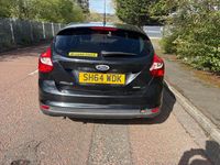 Used Ford Focus Zetec 125 HP (91 kW) 2014 Black Hatchback