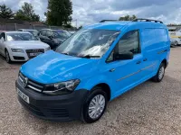 Used VW Caddy Startline 102 HP (75 kW) 2017 Blue MPV