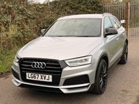 Used Audi Q3 Black Edition 180 HP (132 kW) 2017 Silver SUV