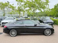 Used Mercedes C220 AMG line 2018 Black Coupe