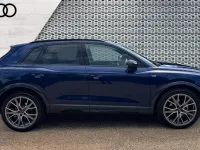 Used Audi Q3 Black Edition 150 HP (110 kW) 2025 Navarra blue SUV