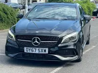 Used Mercedes CLA220 AMG line 2017 Black Sedan