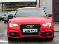 Used Audi A5 Sportback Black Edition 177 HP (130 kW) 2015 Red Hatchback