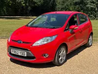 Used Ford Fiesta Zetec 2012 Red Hatchback