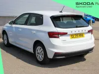 Used Skoda Fabia SE 94 HP (69 kW) 2025 Moon white metallic Hatchback