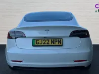 Used Tesla Model 3 Standard Range 180 kW (245 HP) 2022 White Sedan