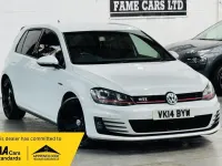 Used VW Golf VII GTI 2014 White Hatchback