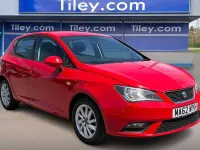 Used Seat Ibiza SE 85 HP (62 kW) 2012 Red Hatchback