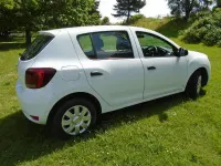 Used Dacia Sandero Ambiance 2017 White Hatchback