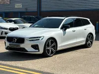 Used Volvo V60 R-Design Pro 247 HP (181 kW) 2019 White Estate