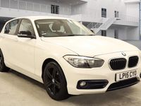 Used BMW 118 Sport Line 2015 White Hatchback