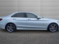 Used Mercedes C300 AMG line 258 HP (189 kW) 2019 Silver Sedan