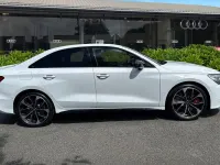 New Audi S3 Black Edition 333 HP (244 kW) 2026 White Sedan