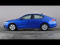 Used Skoda Octavia SE Technology 110 HP (80 kW) 2021 Blue Hatchback