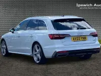 Used Audi A4 S-Line 261 HP (191 kW) 2022 White Estate