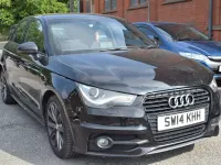 Used Audi A1 S-Line 2014 Black Hatchback