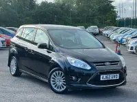 Used Ford Grand C-Max Titanium 115 HP (84 kW) 2013 Black MPV