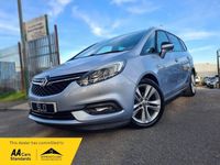 Used Vauxhall Zafira SRi 140 HP (102 kW) 2018 Silver MPV